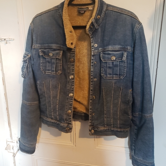 Beautiful teddy jeans jacket xsmall - Picture 2 of 8